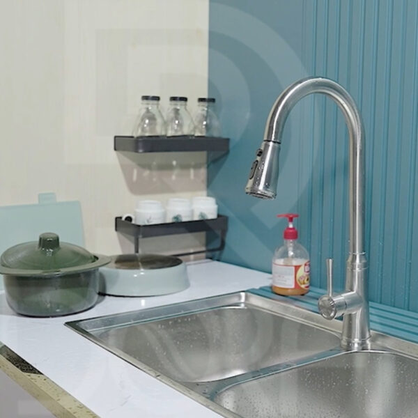 Vòi chén rút tiện lợi