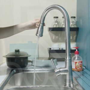 Vòi nhà bếp hiện đại - DR080 mờ