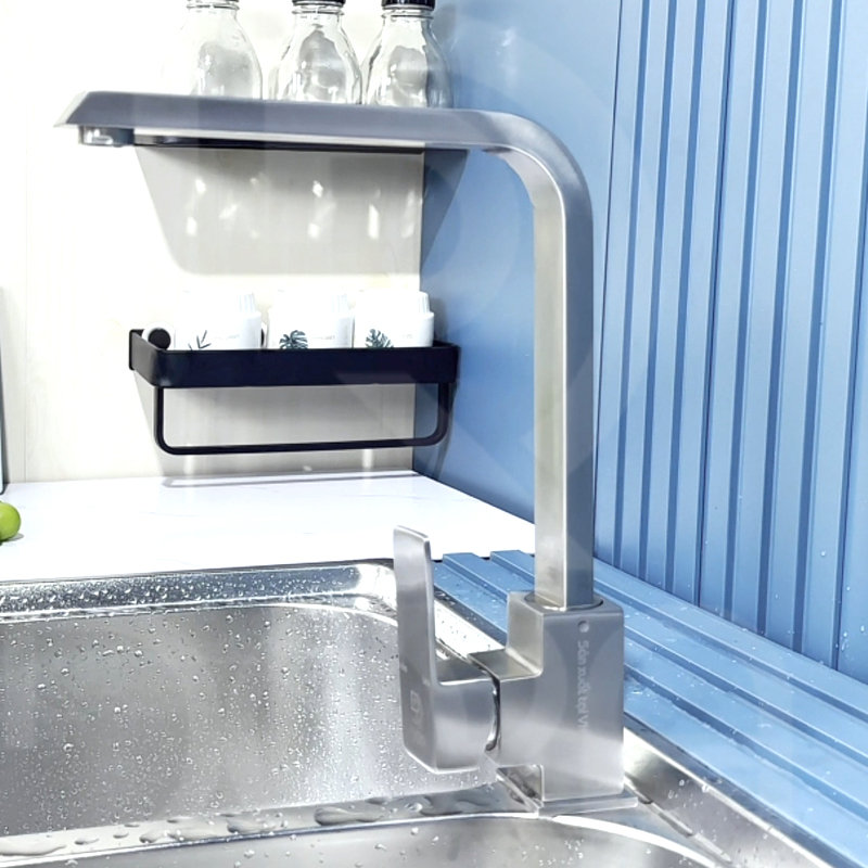 Vòi rửa chén vuông - DR218 mờ