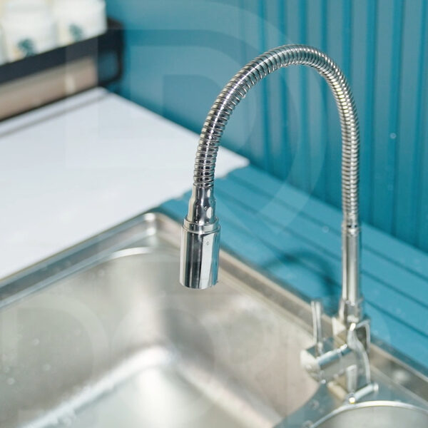 Vòi chén bẻ lạnh inox 304 đầu inox