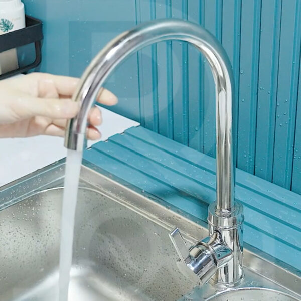 Vòi nhà bếp inox mài bóng thủ công