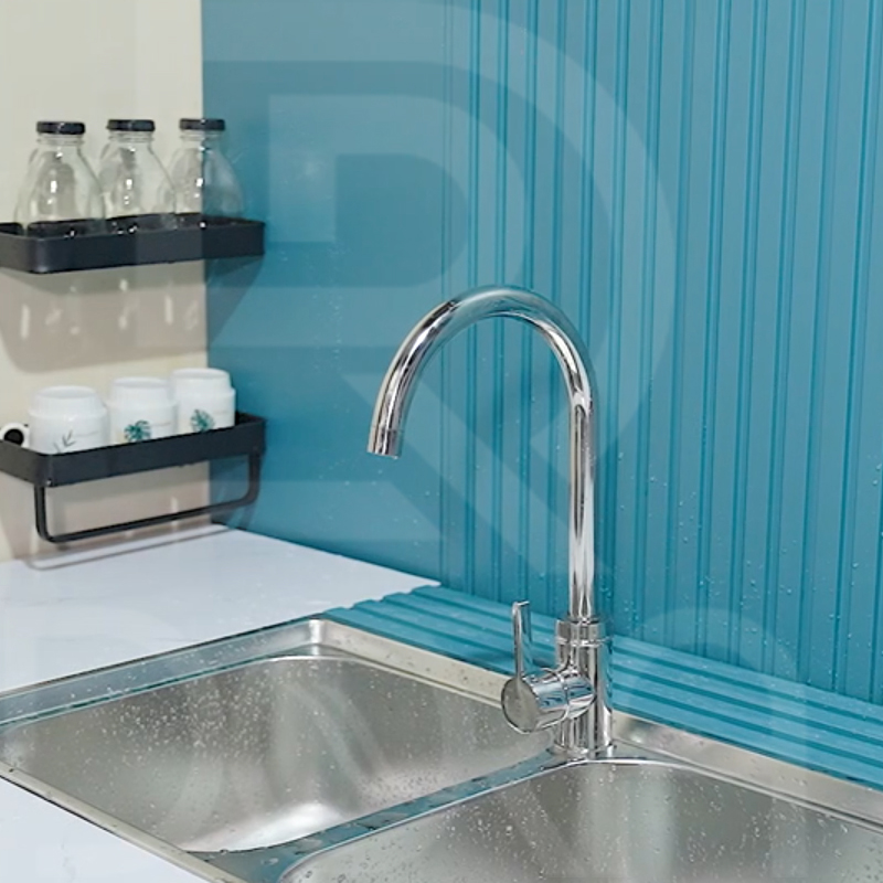 Vòi bếp inox 304 mài bóng thủ công