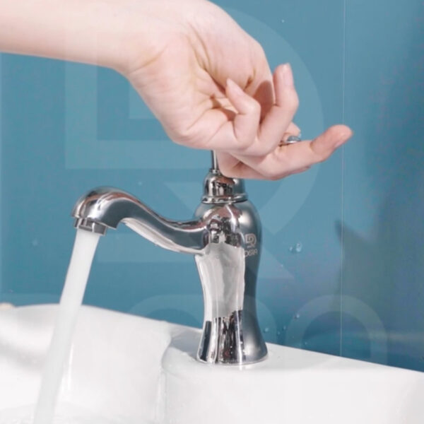 Vòi lavabo lạnh inox 304 đúc