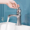 Vòi lavabo tròn làm từ inox 304 đúc