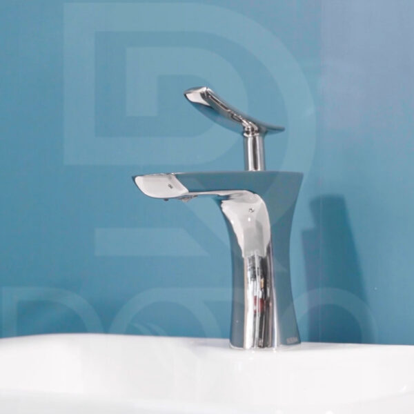Vòi rửa mặt sang trọng làm bằng inox 304