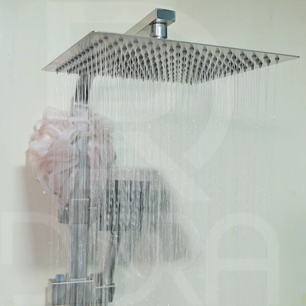Bát sen inox vuông mờ