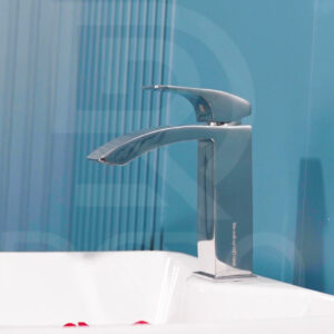 DR303 Vòi rửa mặt hiện đại hàng bóng inox 304