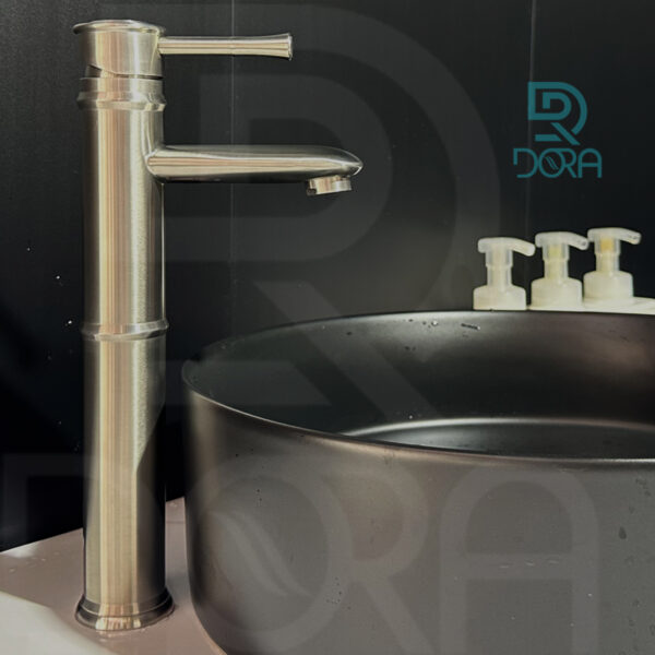 Vòi lavabo 30 cm gắn mặt bàn đá nổi