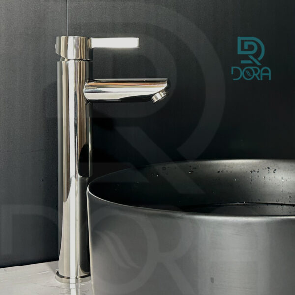 Vòi lavabo tròn thương hiệu DORA mã số DR325 bóng