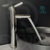 Vòi lavabo tròn làm từ inox 304 chuẩn