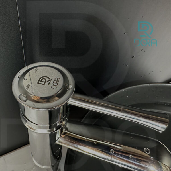 Vòi labo 3 tấc gắn bàn đá